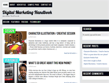 Tablet Screenshot of digitalmarketinghandbook.com